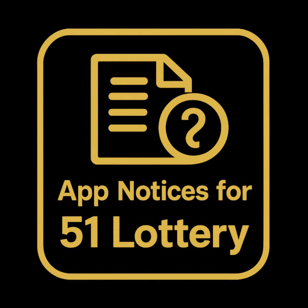 Icon representing App Notices for 51 Lottery