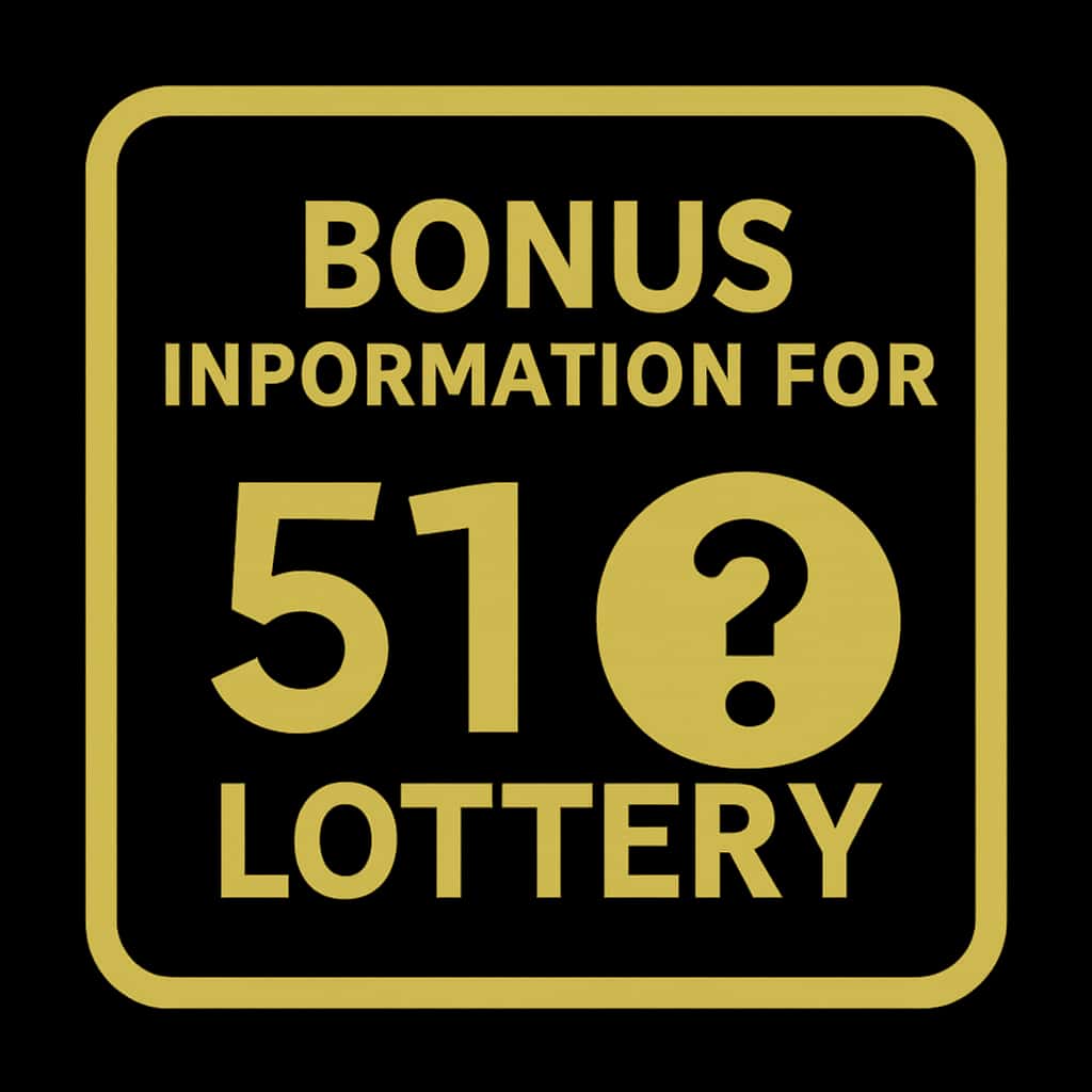 Icon representing Bonus Information for 51 Lottery.