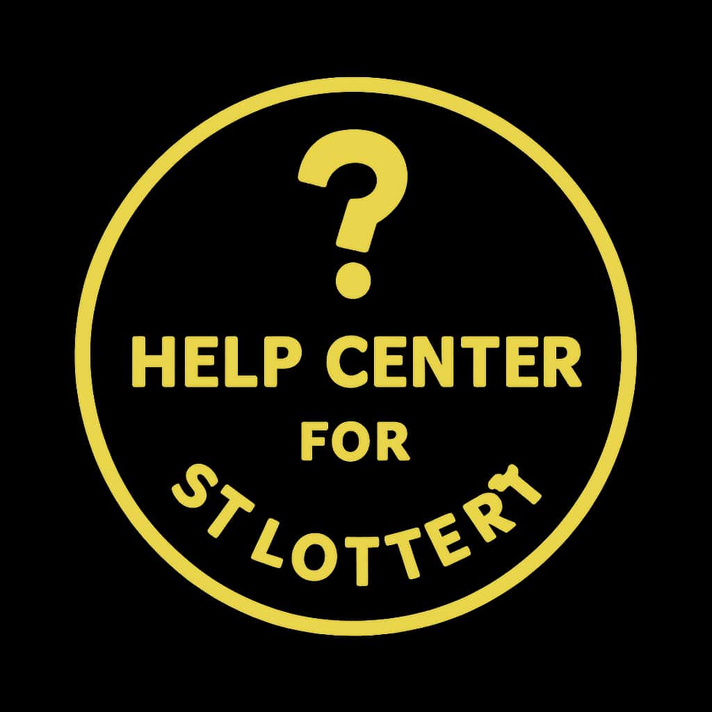 An icon representing the Help Center for 51 Lottery.