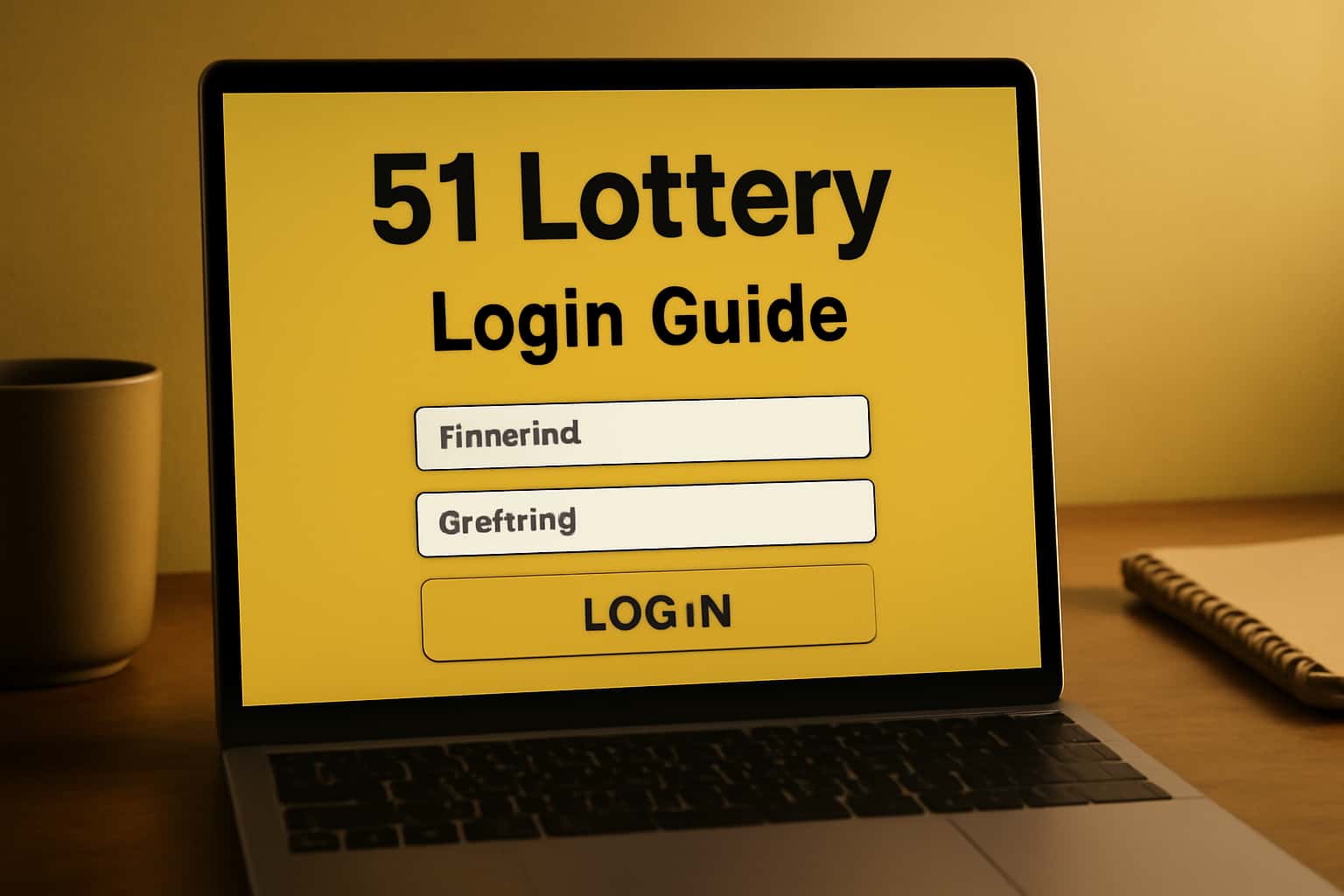 An informative representation of the 51 Lottery Login Guide.