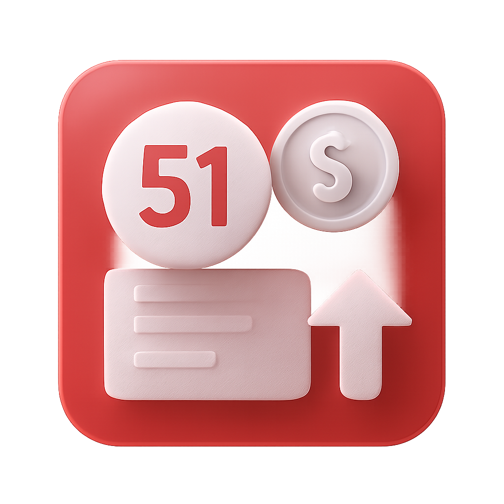 Icon representing Bonus Information for 51 Lottery.