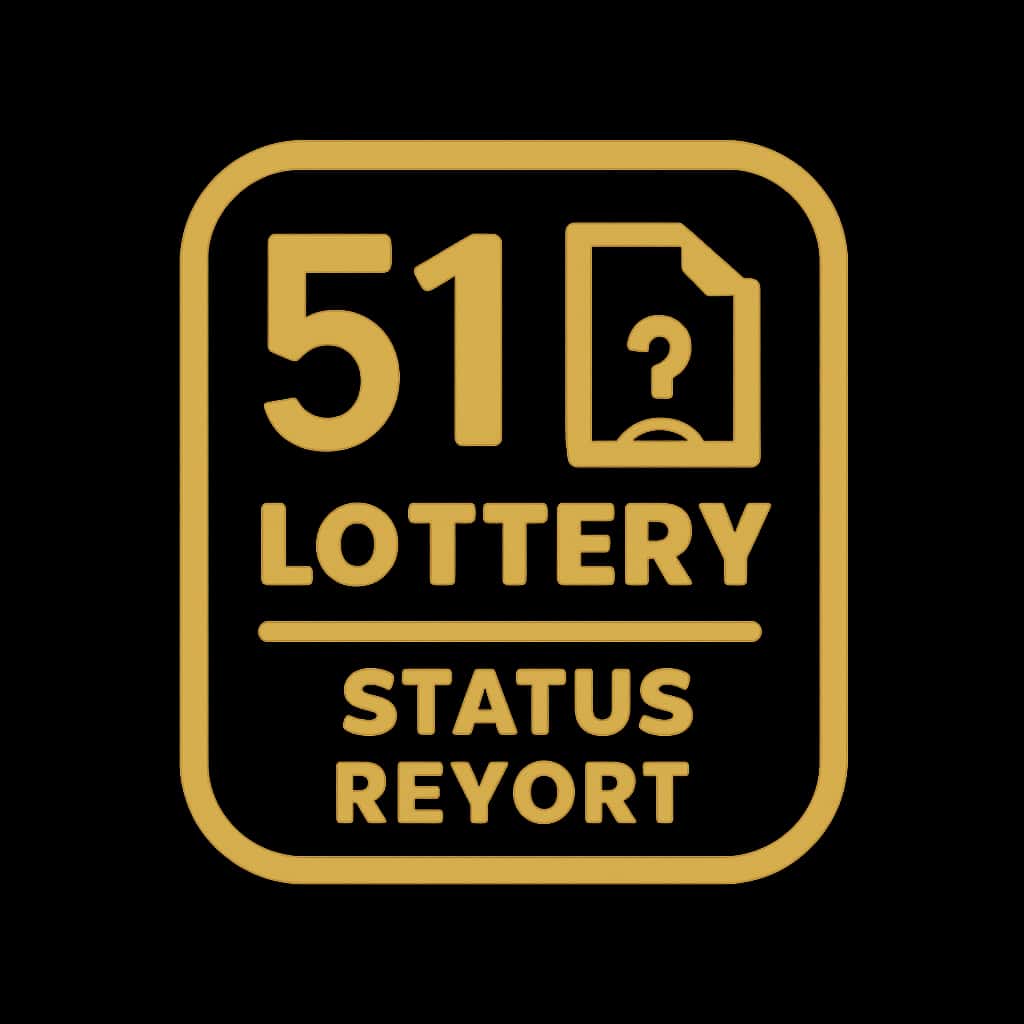 An icon representing the 51 Lottery Status Report.