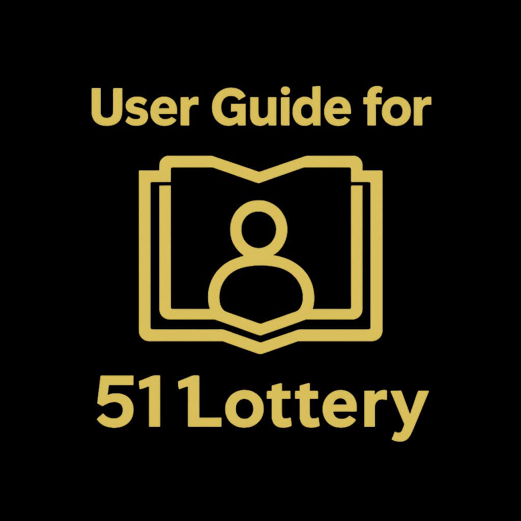Icon representing the User Guide for 51 Lottery.