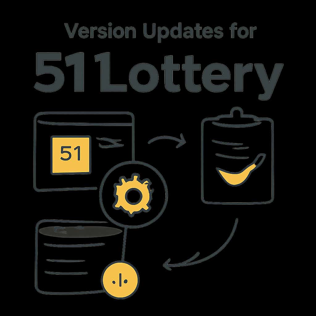 An educational diagram related to 51 Lottery updates and features.