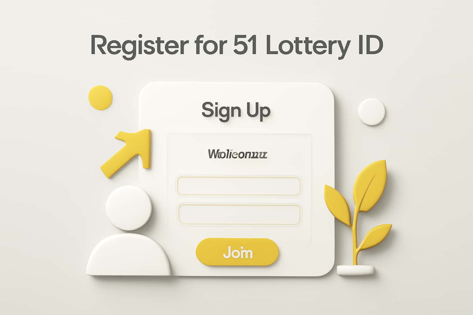 Register for 51 Lottery ID Interface