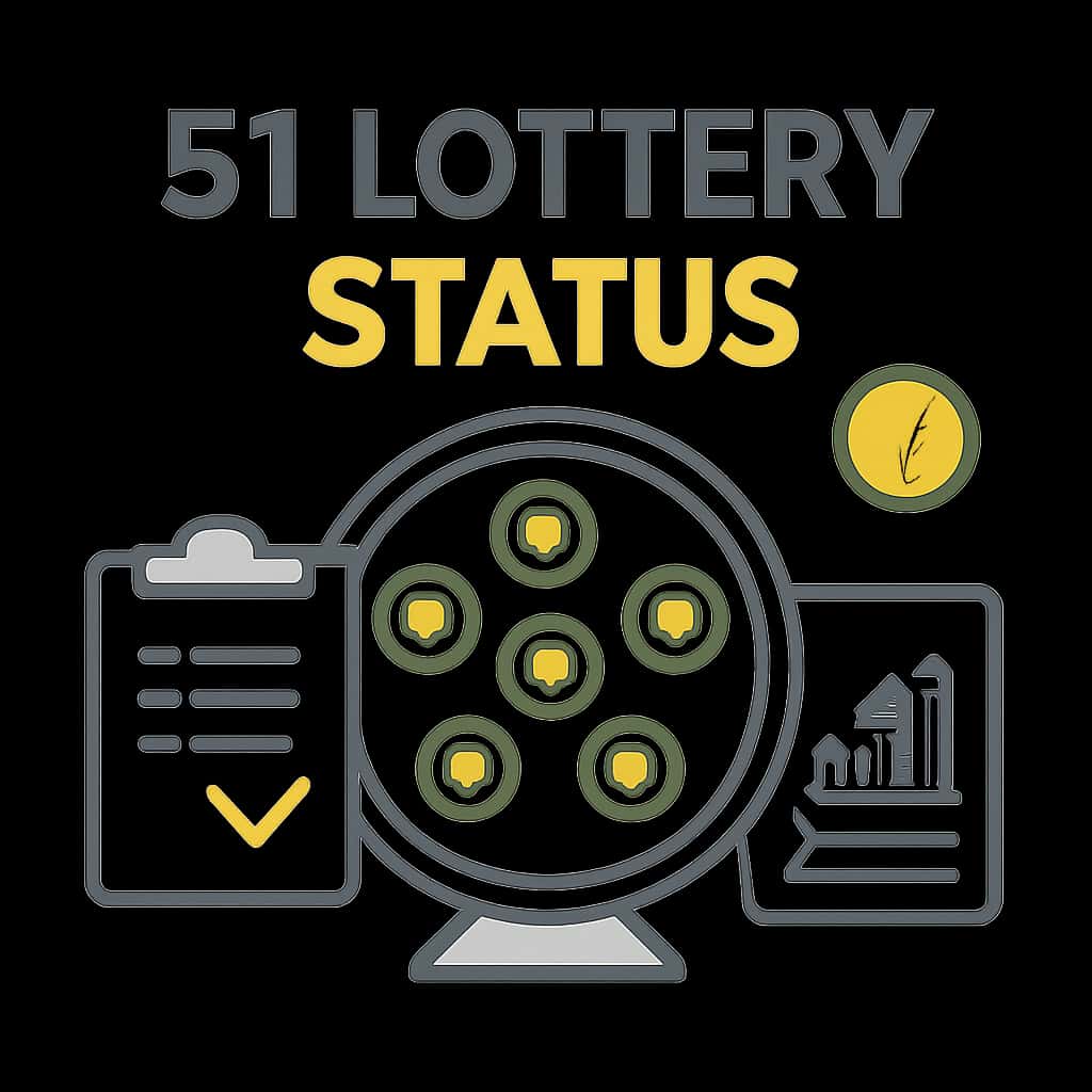 Illustration of 51 Lottery Status section.