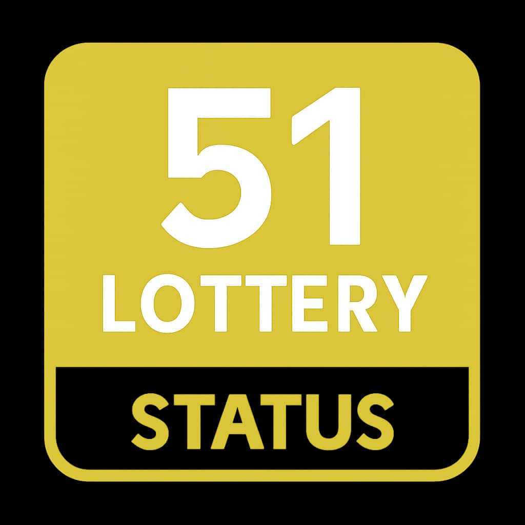 51 Lottery Status icon.
