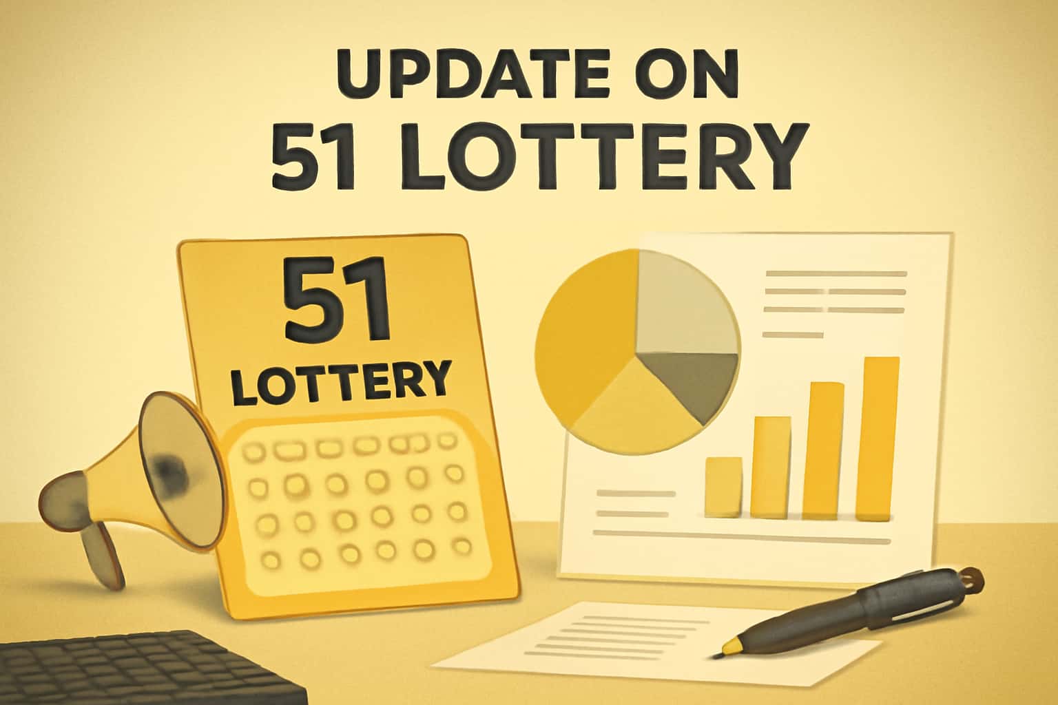 Informational graphic displaying the 51 Lottery updates.